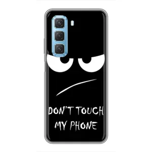 Чохол для Інфінікс Хот 50 5Джі - (AlphaPrint) з принтом (ТОП продажів) (Dont Touch)