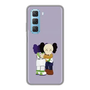 Чохли для Infinix Hot 50 5G - Bearbrick Louis Vuitton (PREMIUMPrint) (Дружба Беарбрік)