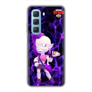 Чехлы Brawl Stars для Infinix Hot 50 5G (AlphaPrint) (Емз Бравл Старс)