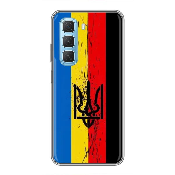 Чохол з принтом «Прапор УПА» для Infinix Hot 50 5G