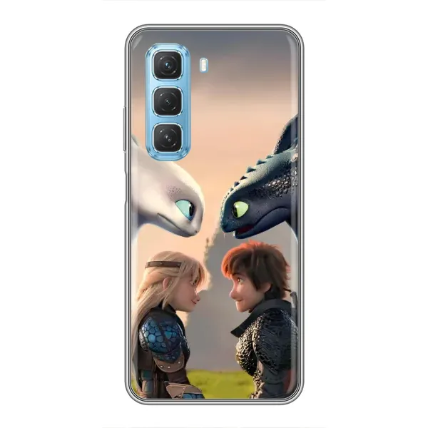 Чохол з принтом «Гикавка і Астрід» для Infinix Hot 50 5G