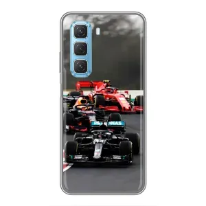 Чохол Формула1 на Infinix Hot 50 5G (Гонка Формула 1)