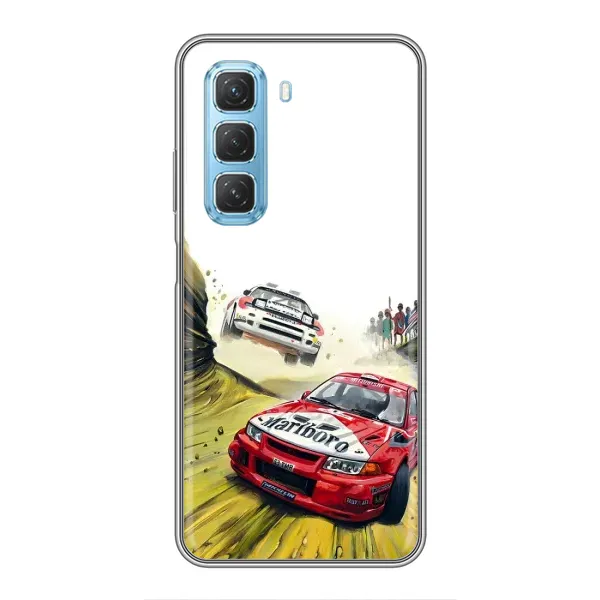 Чехол с принтом «Гоночные Тачки» для Infinix Hot 50 5G