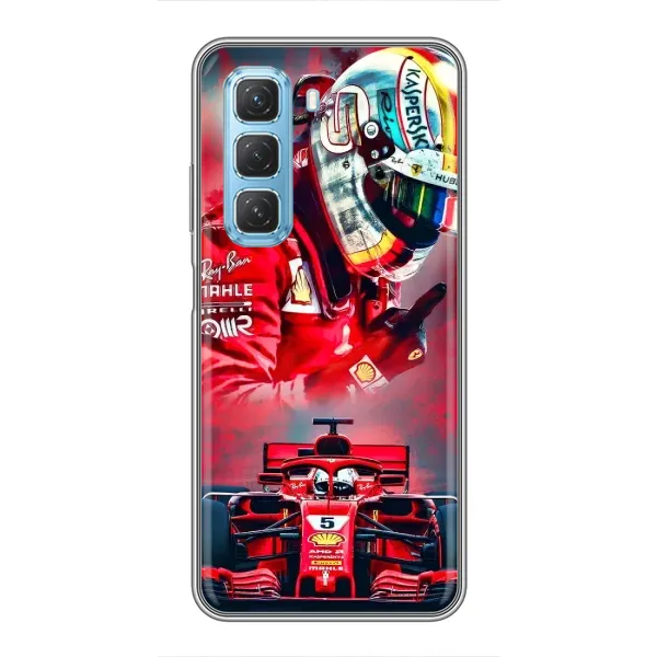 Чехол с принтом «Гонщик» для Infinix Hot 50 5G