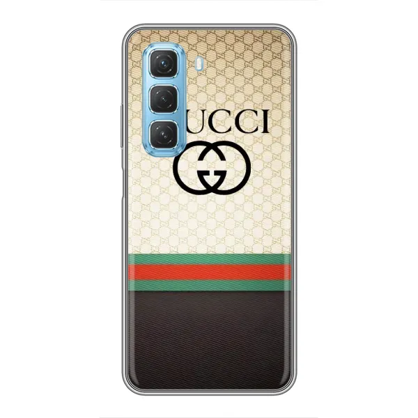 Чохол з принтом «GUCCI стиль» для Infinix Hot 50 5G Чохол з принтом «GUCCI стиль» для Infinix Hot 50 5G