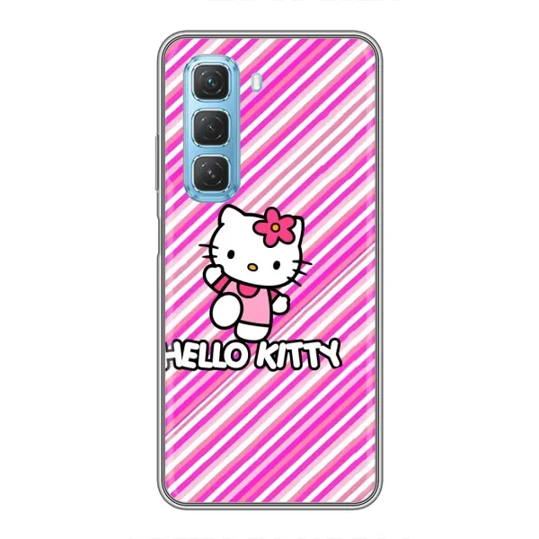 Чохол з принтом «Hello Kytty» для Infinix Hot 50 5G