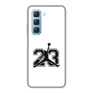 Чохли для Infinix Hot 50 5G - з картинкою JORDAN (AlphaPrint) (Jordan 23)