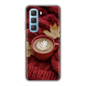 Чохол з принтом «Кава на ковдрі» для Infinix Hot 50 5G