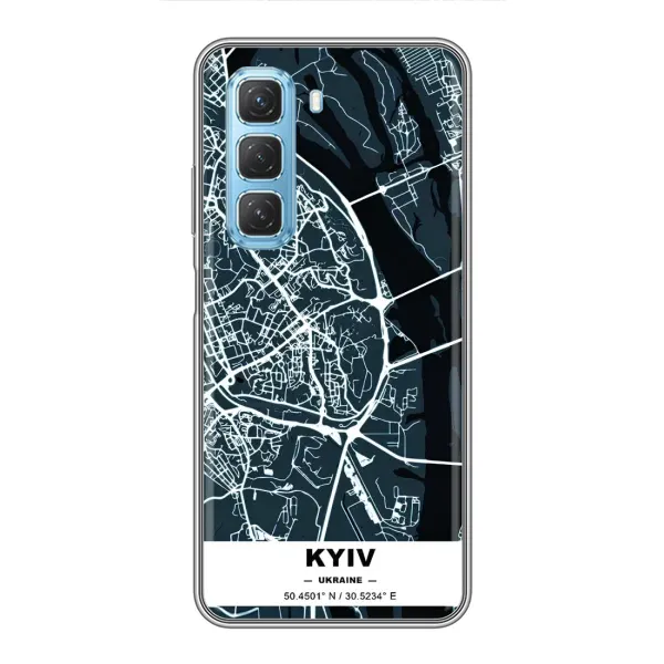 Чохол з принтом «Київ» для Infinix Hot 50 5G