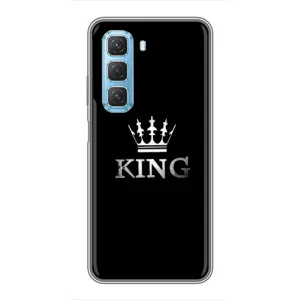 Чохол з Короною Інфінікс Хот 50 5Джі - (AlphaPrint) (KING)
