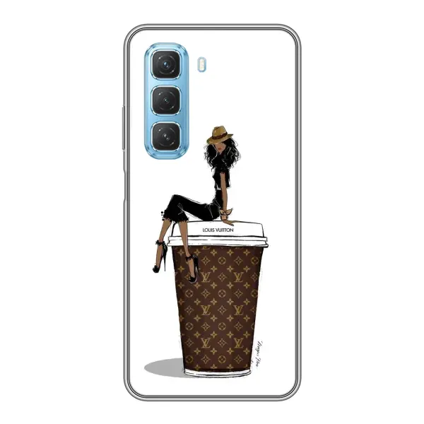 Чохол з принтом «кава LOUIS VUITTON» для Infinix Hot 50 5G