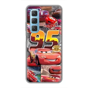 Чохол з принтом «Колаж Блискавка Маквін» для Infinix Hot 50 5G