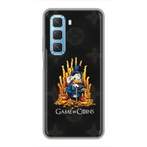 Чехли для Infinix Hot 50 5G - Скрудж МакДак Louis Vuitton (PREMIUMPrint) (Король грошей)