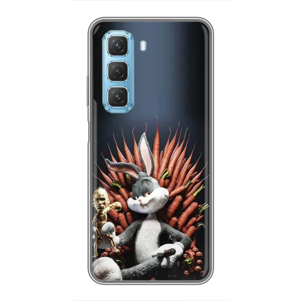 Чехол с принтом «Король Кролик» для Infinix Hot 50 5G
