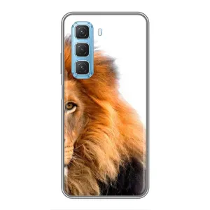 Чохли з картинкою животних Infinix Hot 50 5G (Лев грива)