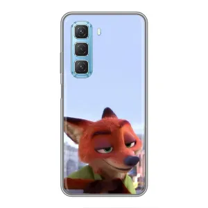 Чохол з принтом «Лис Нік» для Infinix Hot 50 5G