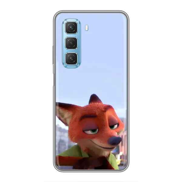 Чохол з принтом «Лис Нік» для Infinix Hot 50 5G