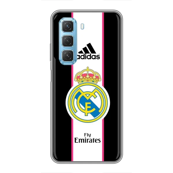 Чехол с принтом «лого Real Madrid» для Infinix Hot 50 5G Чехол с принтом «лого Real Madrid» для Infinix Hot 50 5G