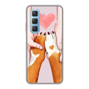 Чохли з собаками для Infinix Hot 50 5G (VPrint) (Любовь до собак)