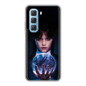 Чохол з принтом «Магічна сфера Венздей» для Infinix Hot 50 5G