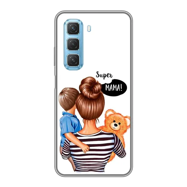Чохол з принтом «Мама з синочком» для Infinix Hot 50 5G