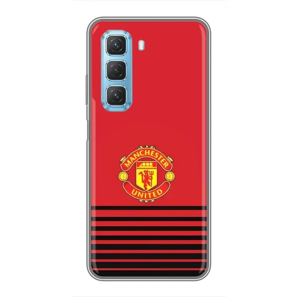 Чехол с принтом «manchester united» для Infinix Hot 50 5G