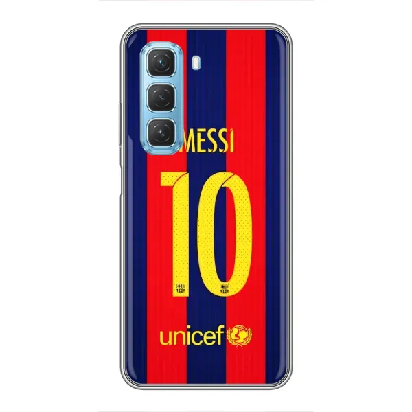 Чохол з принтом «Messi Barca 10» для Infinix Hot 50 5G Чохол з принтом «Messi Barca 10» для Infinix Hot 50 5G