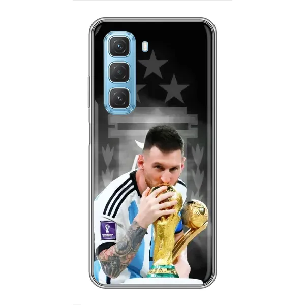 Чехол с принтом «Месси Чемпион» для Infinix Hot 50 5G