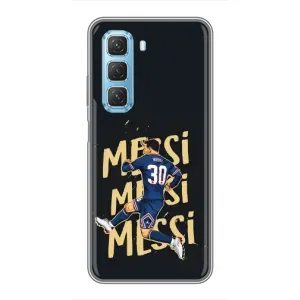 Чохли для Infinix Hot 50 5G (Leo чемпіон) (AlphaPrint) (Messi ПСЖ)