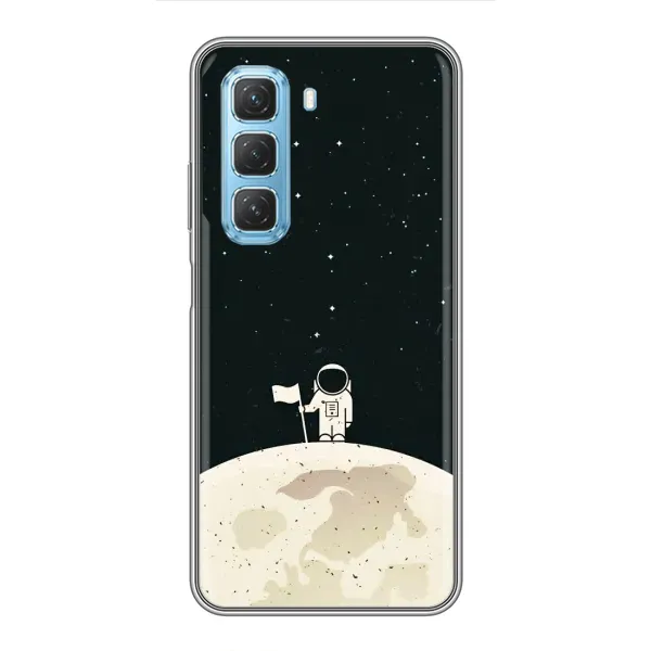 Чохол з принтом «На місяці» для Infinix Hot 50 5G Чохол з принтом «На місяці» для Infinix Hot 50 5G