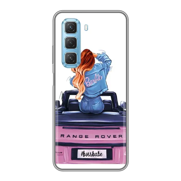 Чохол з принтом «На машині» для Infinix Hot 50 5G Чохол з принтом «На машині» для Infinix Hot 50 5G