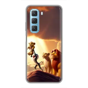 Чохол з принтом «Сімба на презентації» для Infinix Hot 50 5G