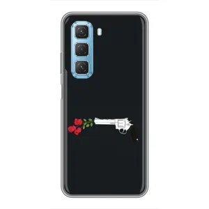 Чехлы (ART) Цветы на Infinix Hot 50 5G (VPrint) (Неочікувані квіти)