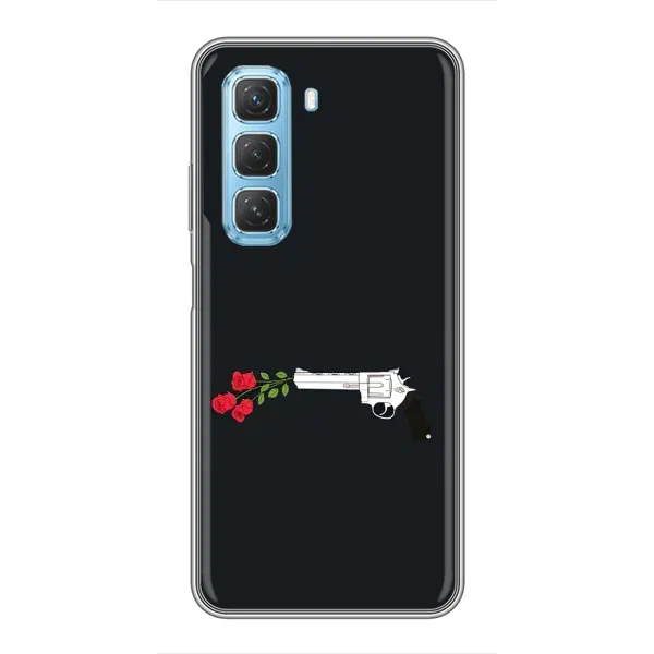 Чохол з принтом «Неочікувані квіти» для Infinix Hot 50 5G Чохол з принтом «Неочікувані квіти» для Infinix Hot 50 5G