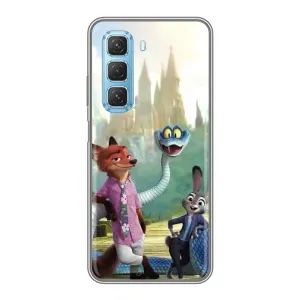 Чохол з принтом «Герої мультфільму Зоотрополіс» для Infinix Hot 50 5G
