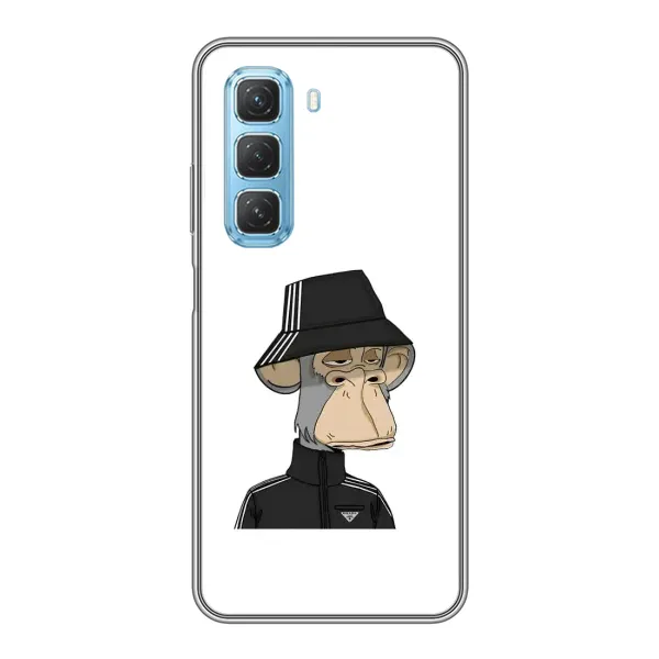 Чохол з принтом «мавпа NFT Adidas» для Infinix Hot 50 5G
