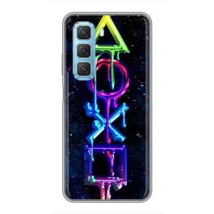 Чохли з тематикою Кіберспорт для Infinix Hot 50 5G (VPrint) (Pleystation лого)