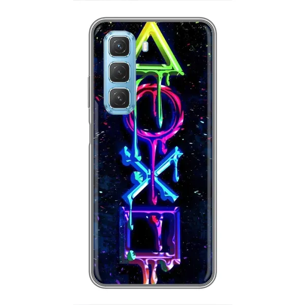 Чохол з принтом «Pleystation лого» для Infinix Hot 50 5G