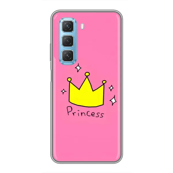Чохол з принтом «Princess» для Infinix Hot 50 5G