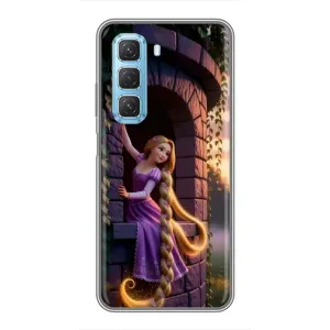 Чохол Рапунцель для Infinix Hot 50 5G (Рапунцель на вежі)