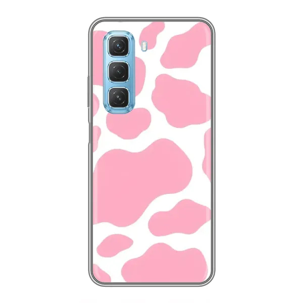 Чохол з принтом «Рожевий принт» для Infinix Hot 50 5G