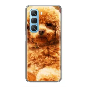 Чохли з собаками для Infinix Hot 50 5G (VPrint) (Цуценя Бішон)