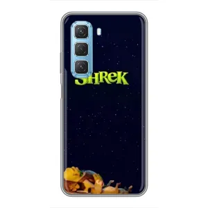 Чохол з принтом «Відпочиваючий Шрек» для Infinix Hot 50 5G