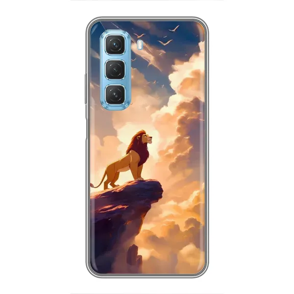 Чохол з принтом «Сімба на скелі» для Infinix Hot 50 5G