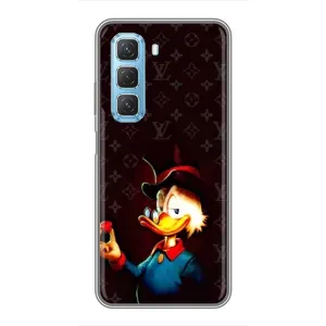 Чехли для Infinix Hot 50 5G - Скрудж МакДак Louis Vuitton (PREMIUMPrint) (Скрудж з ботліантом)