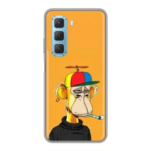 Чохли з Мавпами NFT для Infinix Hot 50 5G (AlphaPrint) (Нудна мавпа NFT)
