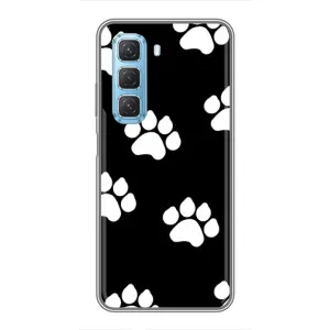 Чохли з собаками для Infinix Hot 50 5G (VPrint) (Сліди собаки)
