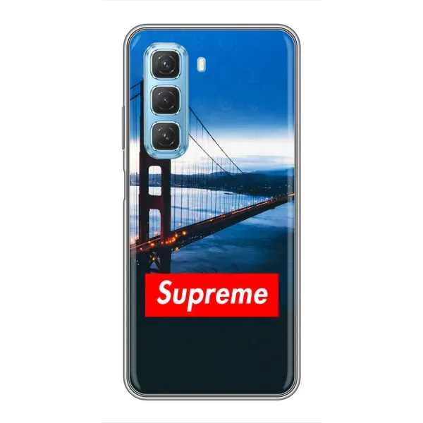 Чохол з принтом «Стиль Supreme» для Infinix Hot 50 5G