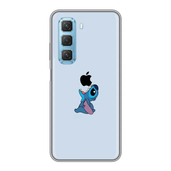 Чохол з принтом «Stitch apple» для Infinix Hot 50 5G Чохол з принтом «Stitch apple» для Infinix Hot 50 5G