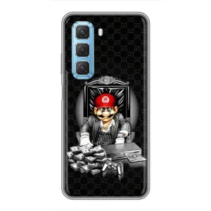 Чохли з крутими принтами для Infinix Hot 50 5G - (PREMIUMPrint) (Супер Маріо)